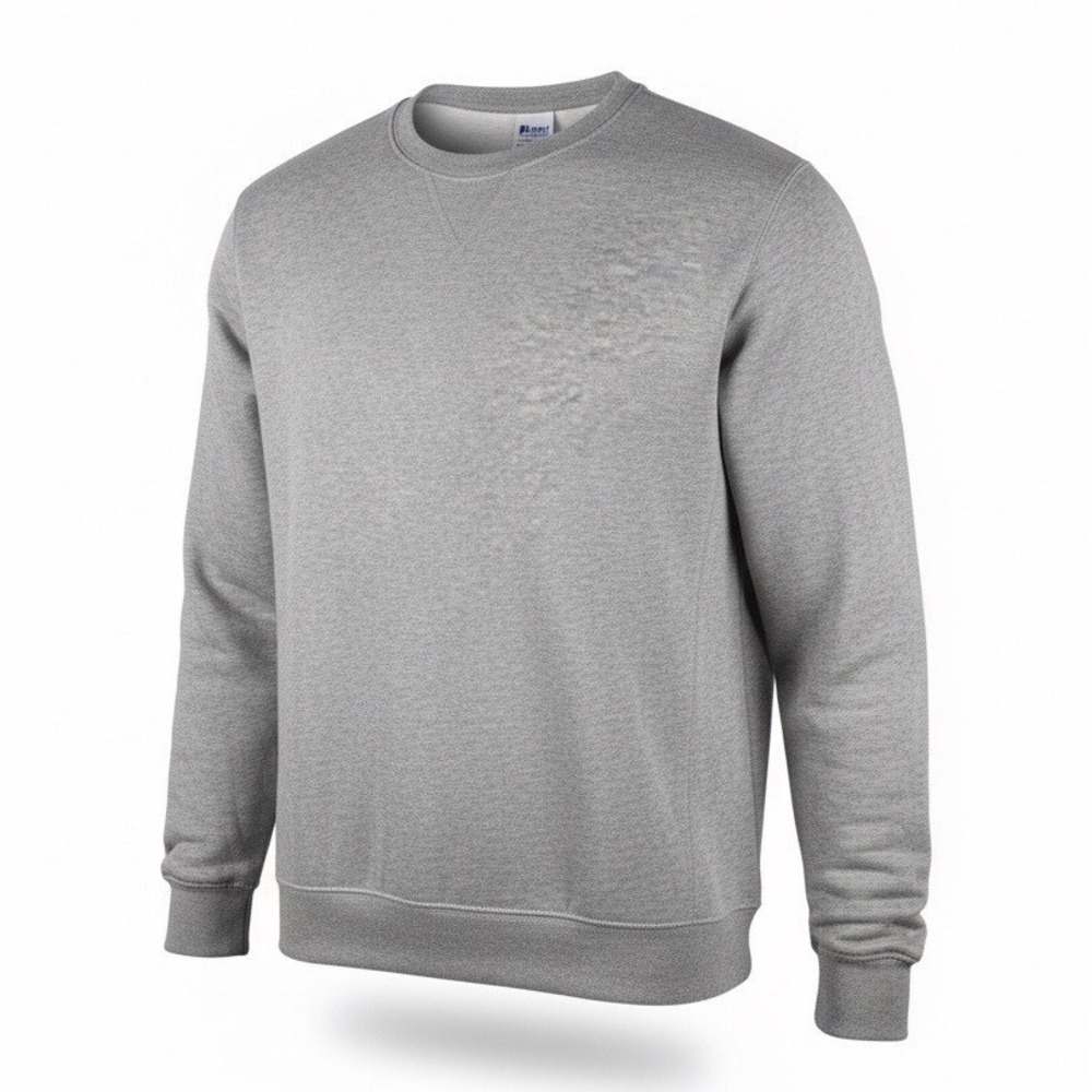 Russell‎ Athletic Mens Grey Heather Crewneck Sweatshirt RMT1689, Size M, NWT